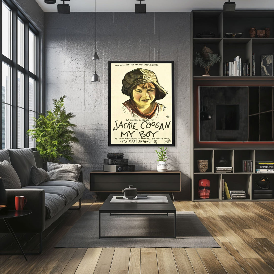 "My Boy" (1921) Framed Movie Poster