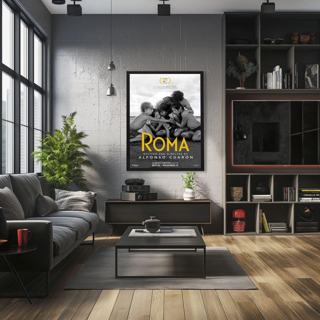 "Roma" (2018) Framed Movie Poster