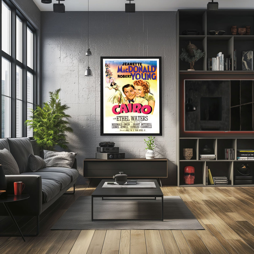 "Cairo" (1963) Framed Movie Poster