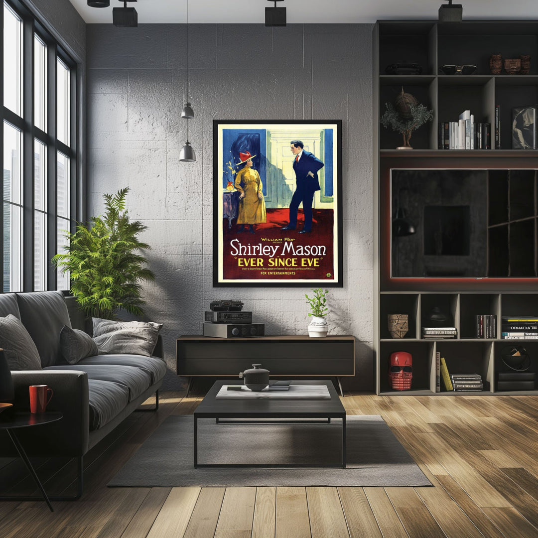 "Ever Since Eve" (1921) Framed Movie Poster