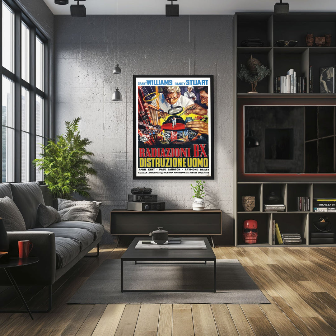 "Incredible Shrinking Man" (1957) Framed Movie Poster