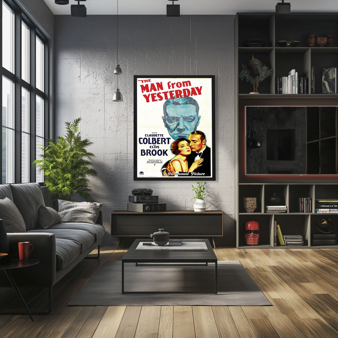 "Man From Yesterday" (1932) Framed Movie Poster