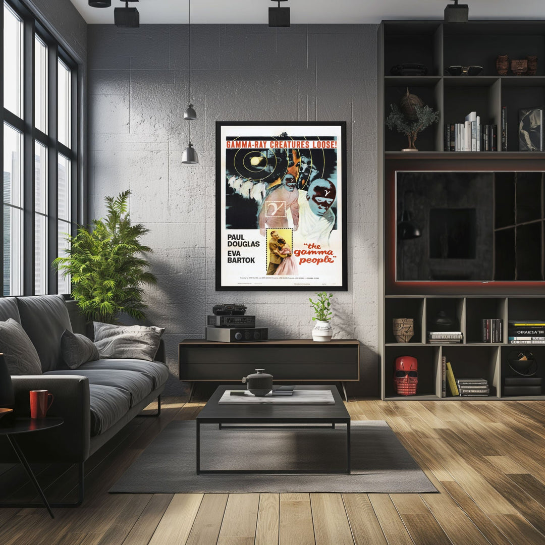 "Gamma People" (1956) Framed Movie Poster