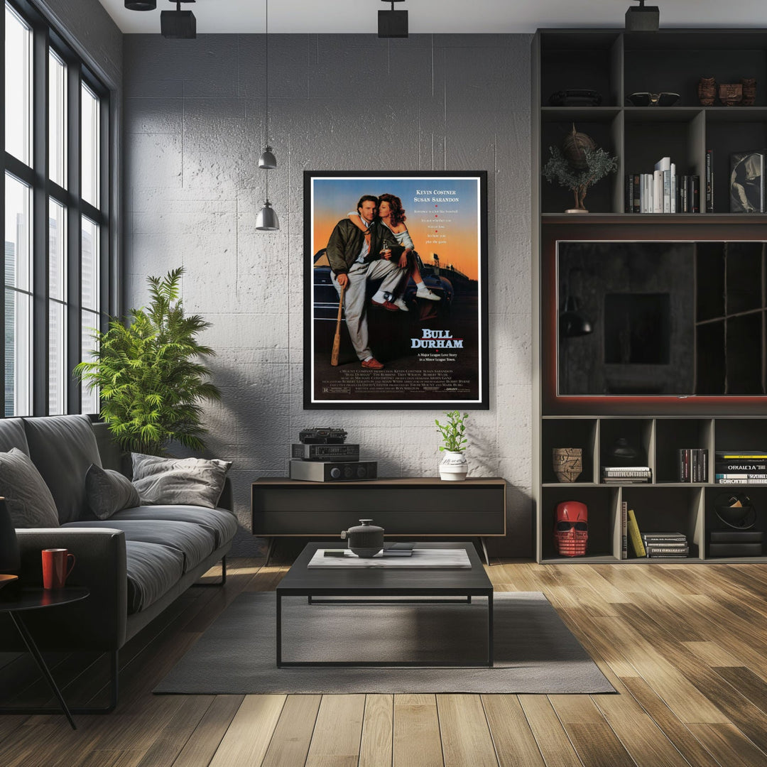 "Bull Durham" (1988) Framed Movie Poster