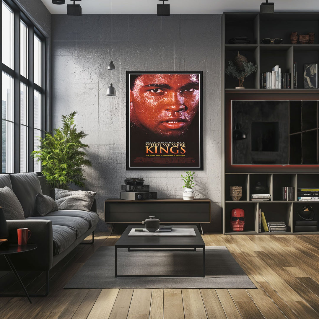 "When We Were Kings" (1996) Framed Movie Poster