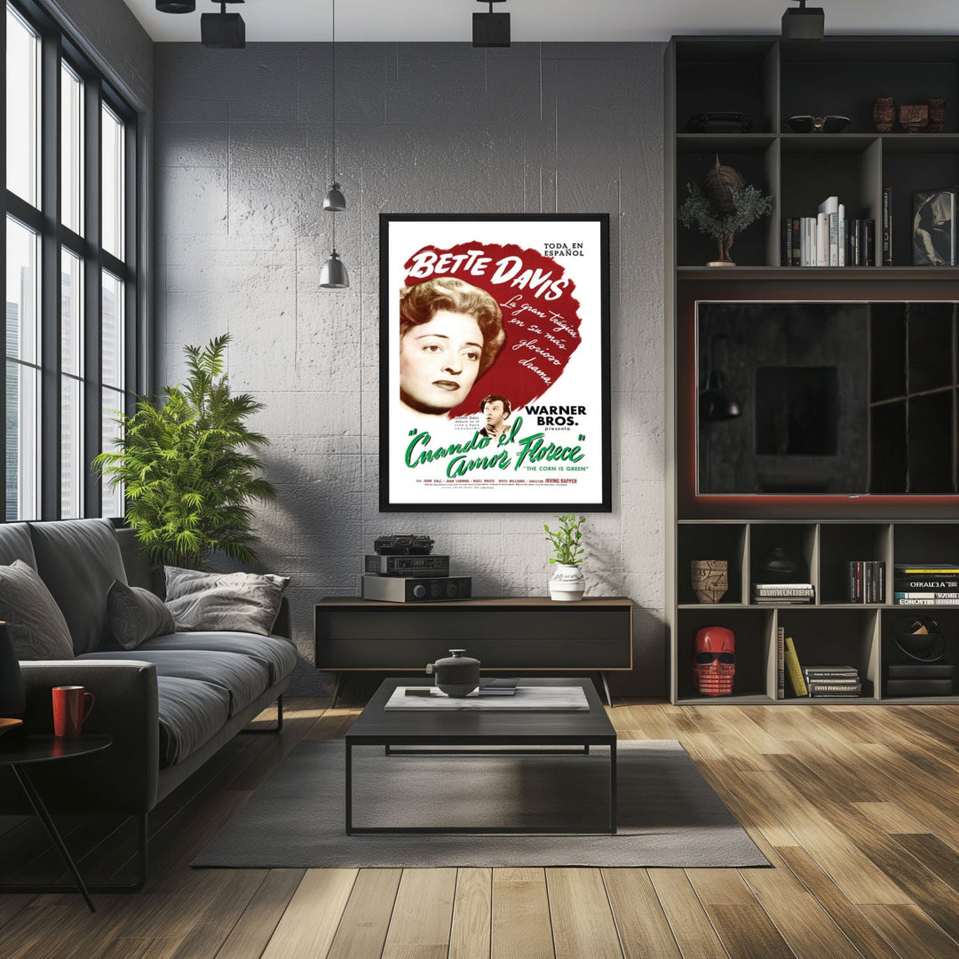 "Corn Is Green" (1945) Framed Movie Poster