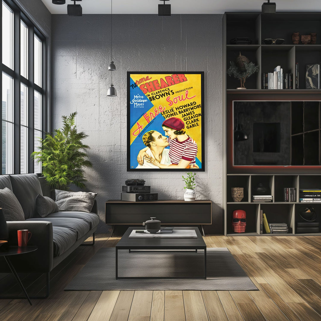 "Free Soul" (1931) Framed Movie Poster
