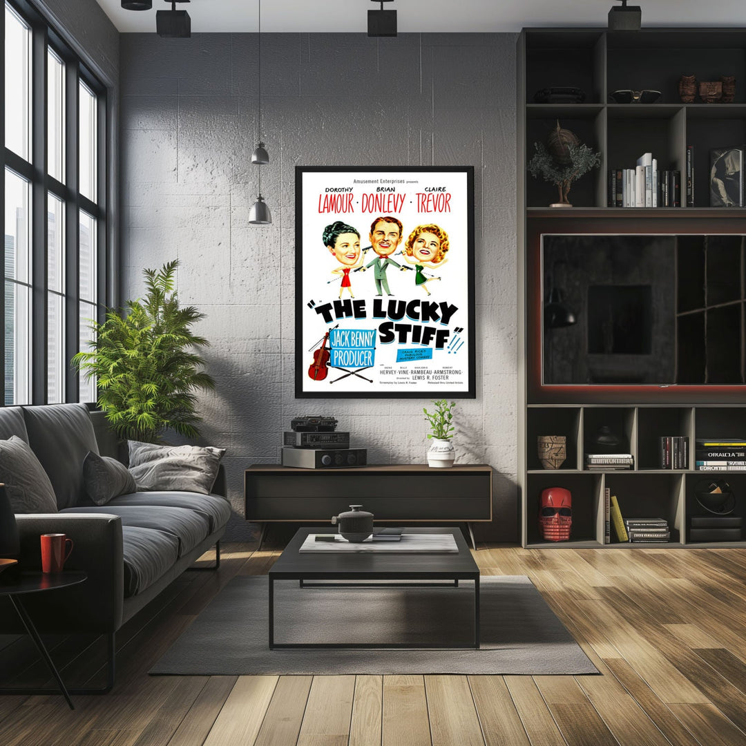 "Lucky Stiff" (1949) Framed Movie Poster