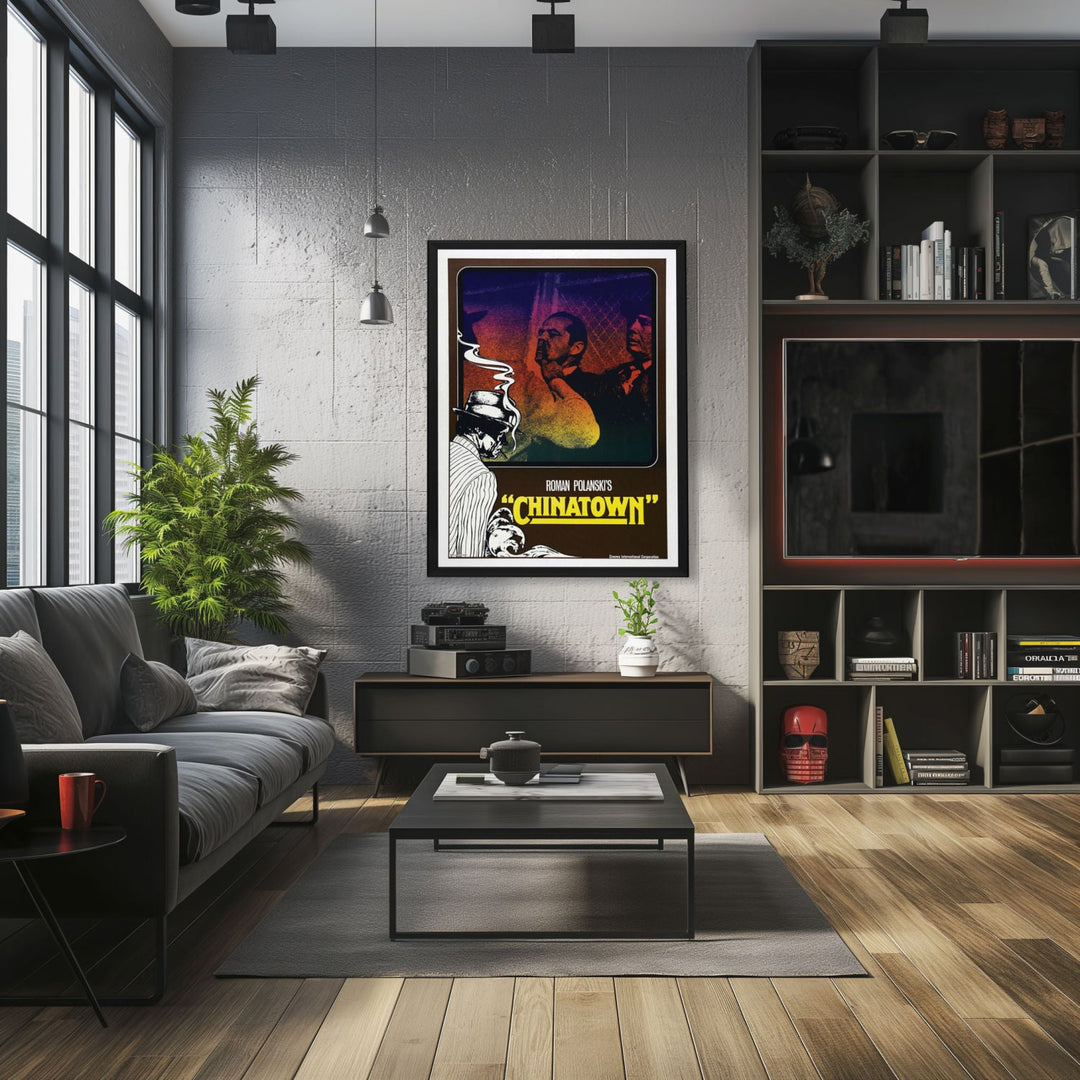 "Chinatown" (1974) Framed Movie Poster