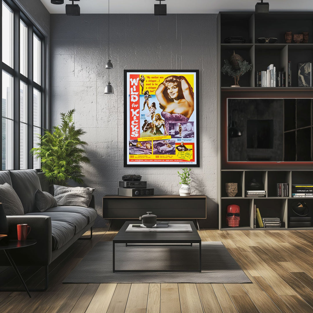 "Beat Girl" (1960) Framed Movie Poster