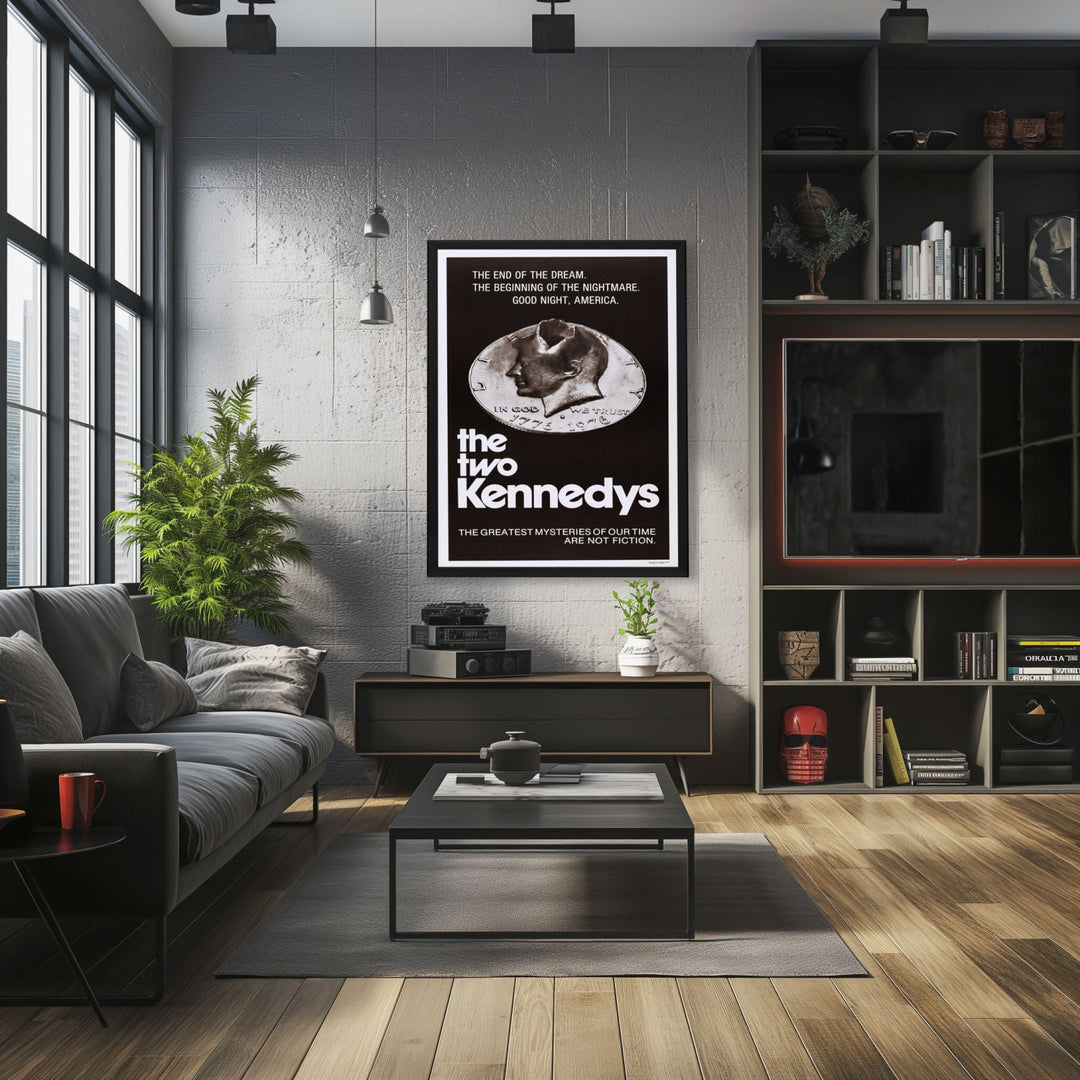 "Two Kennedys" (1969) Framed Movie Poster