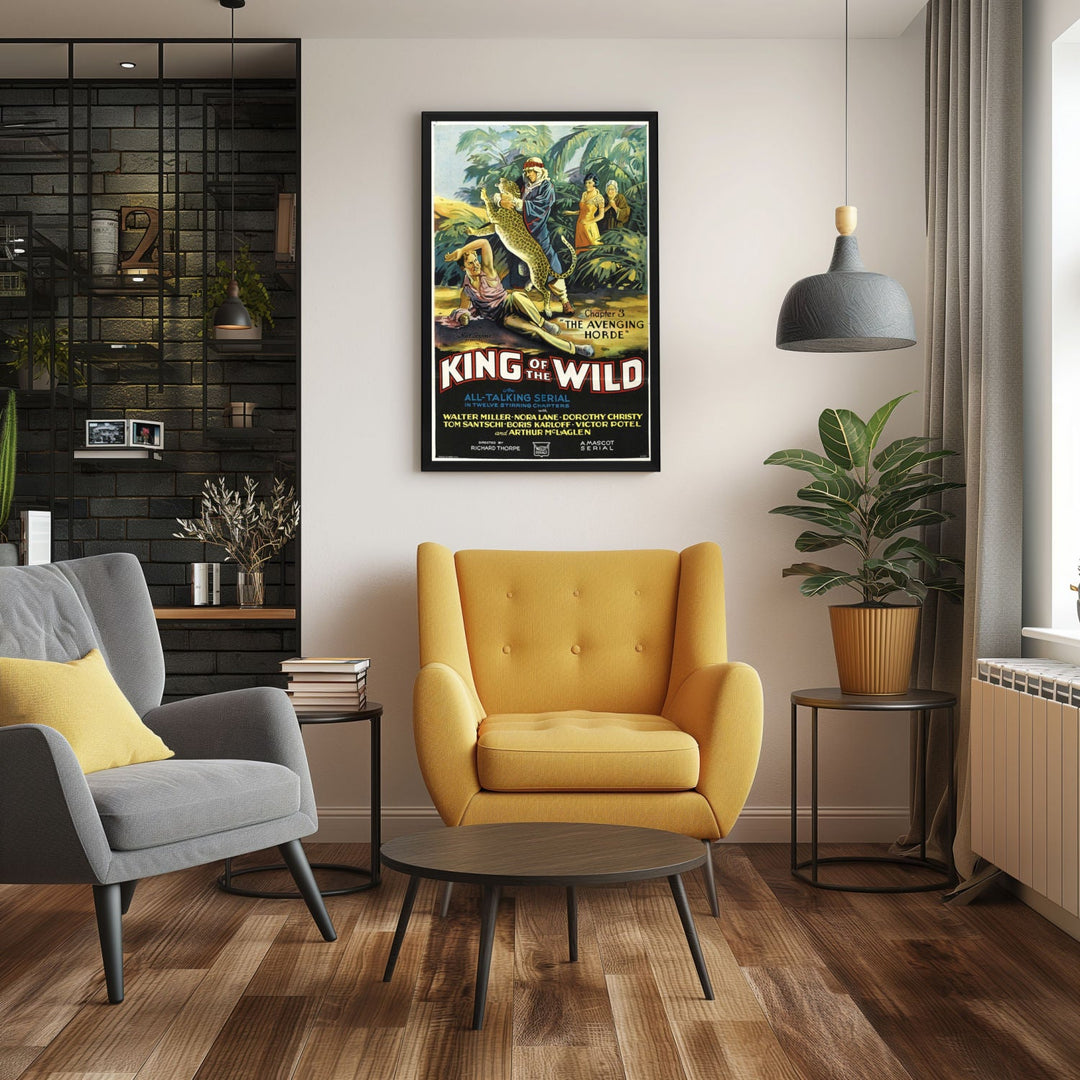 "King Of The Wild" (1931) Framed Movie Poster