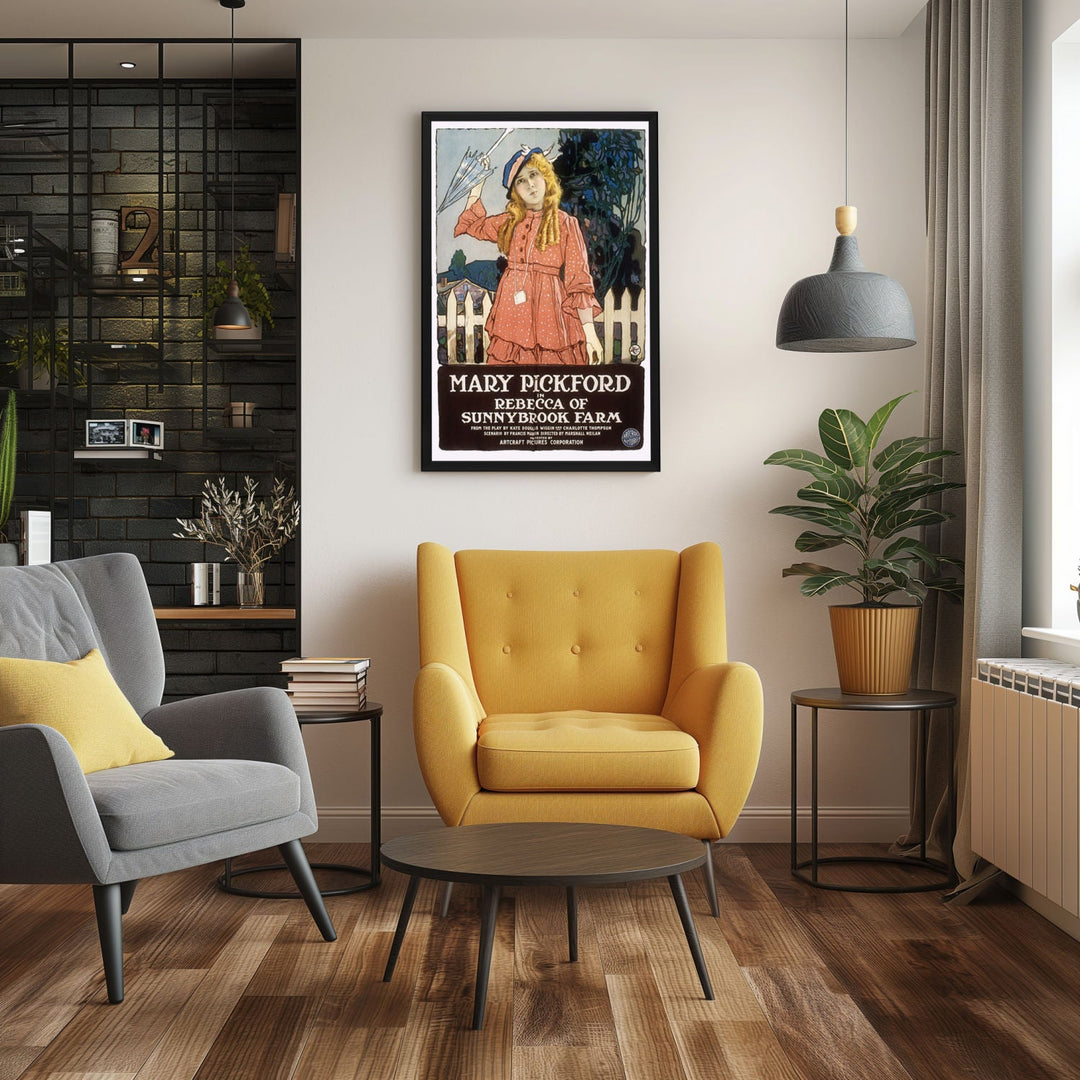 "Rebecca Of Sunnybrook Farm" (1917) Framed Movie Poster