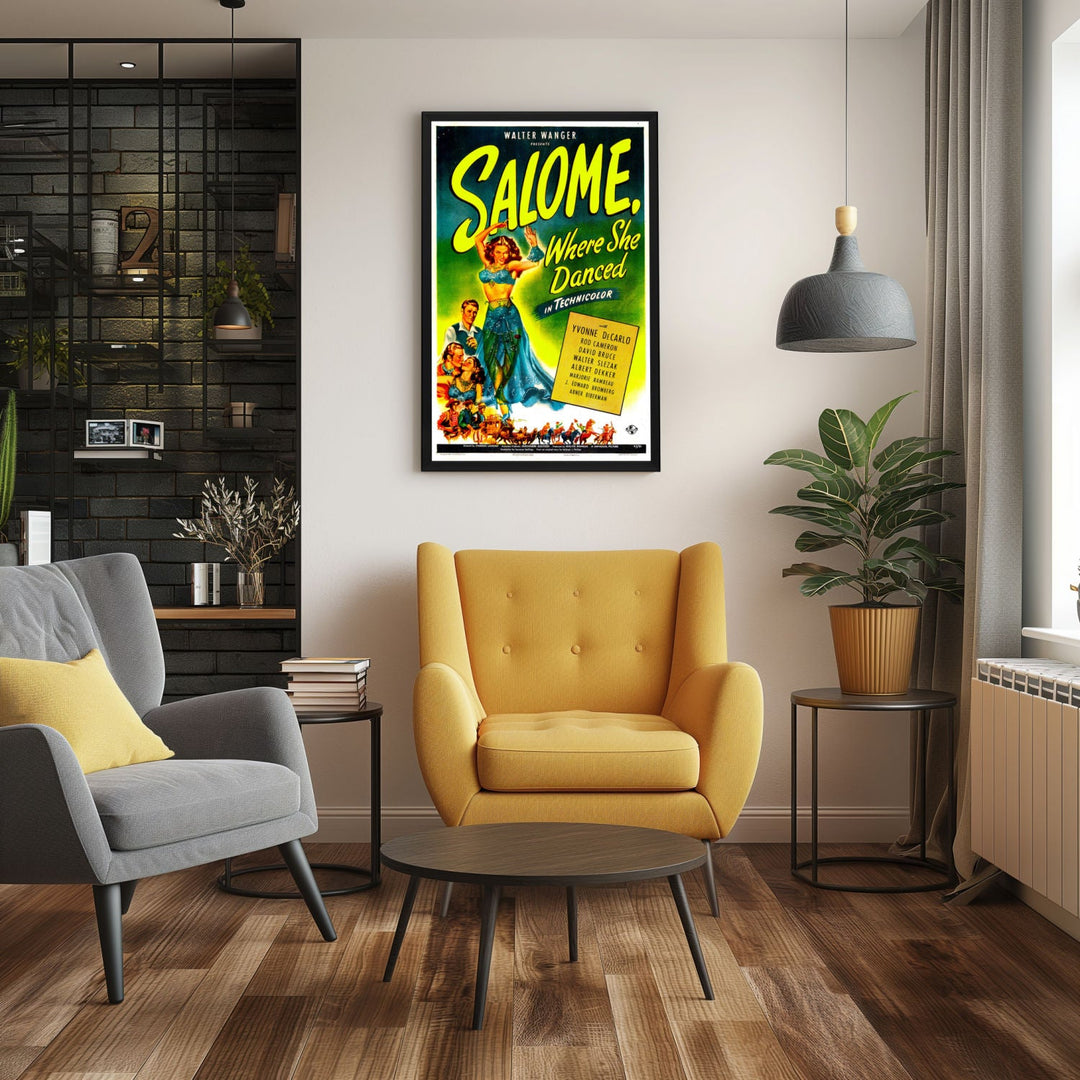 "Salome Where She Danced" (1945) Framed Movie Poster
