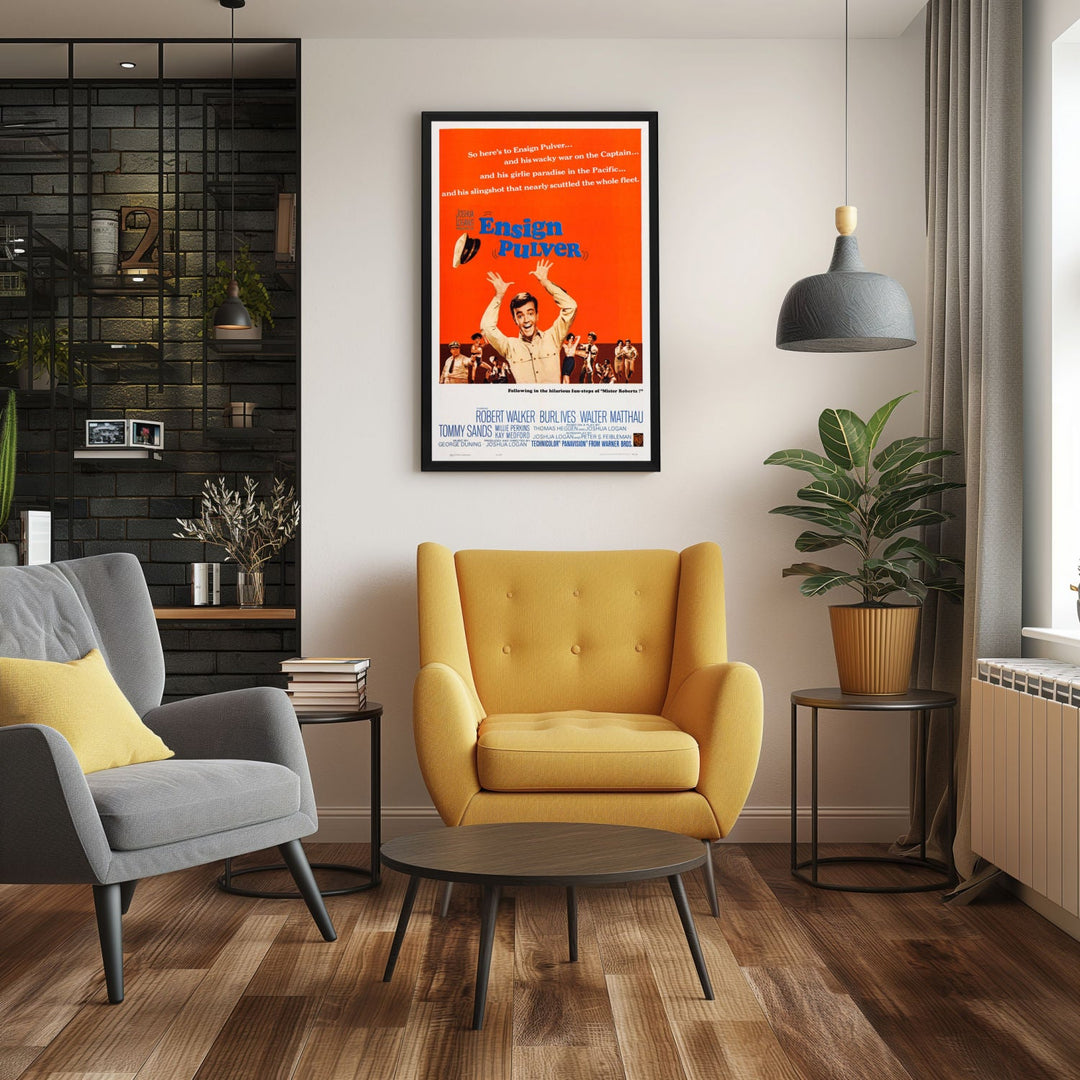 "Ensign Pulver" (1964) Framed Movie Poster