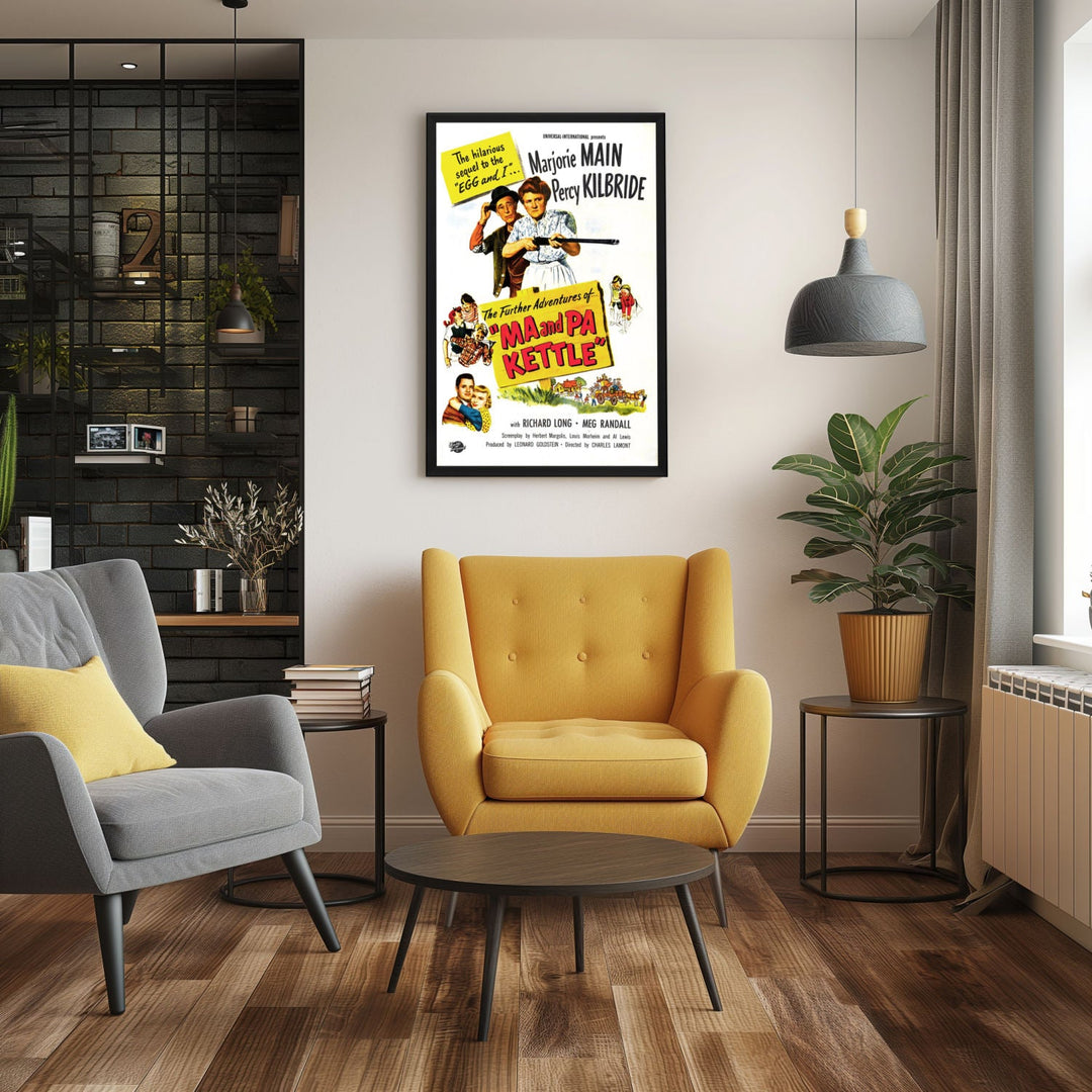 "Ma And Pa Kettle" (1949) Framed Movie Poster