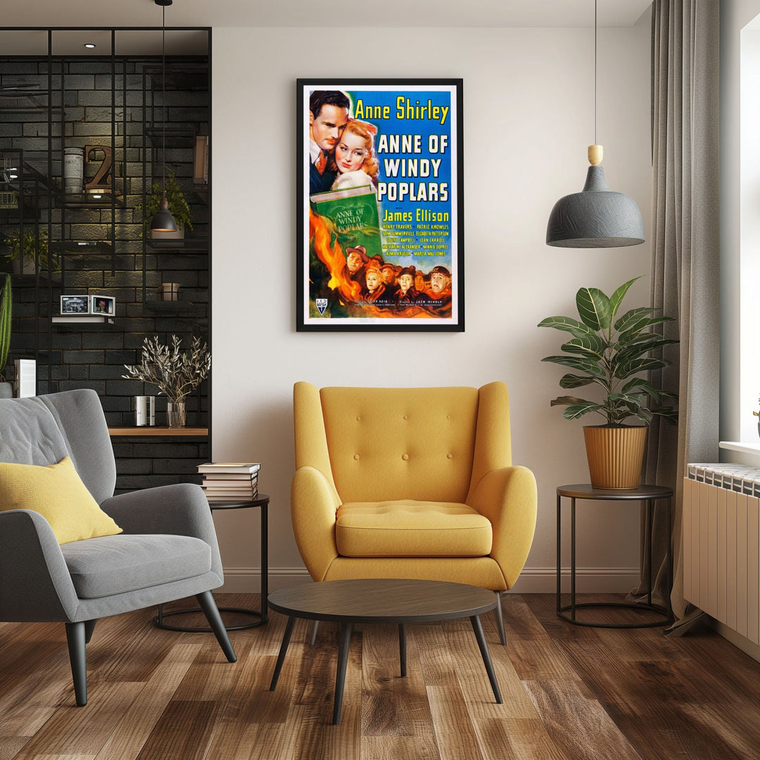 "Anne Of Windy Poplars" (1940) Framed Movie Poster