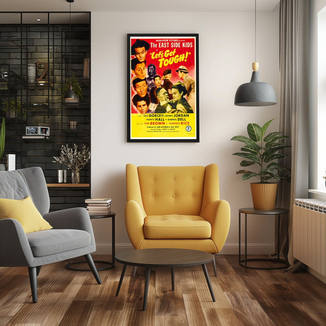 "Let's Get Tough!" (1942) Framed Movie Poster