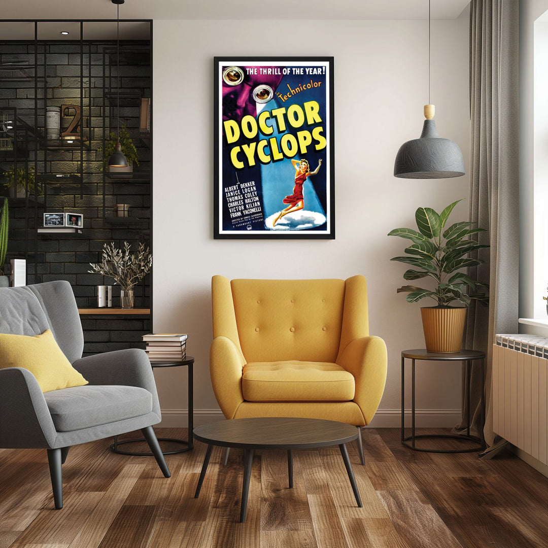 "Dr. Cyclops" (1940) Framed Movie Poster
