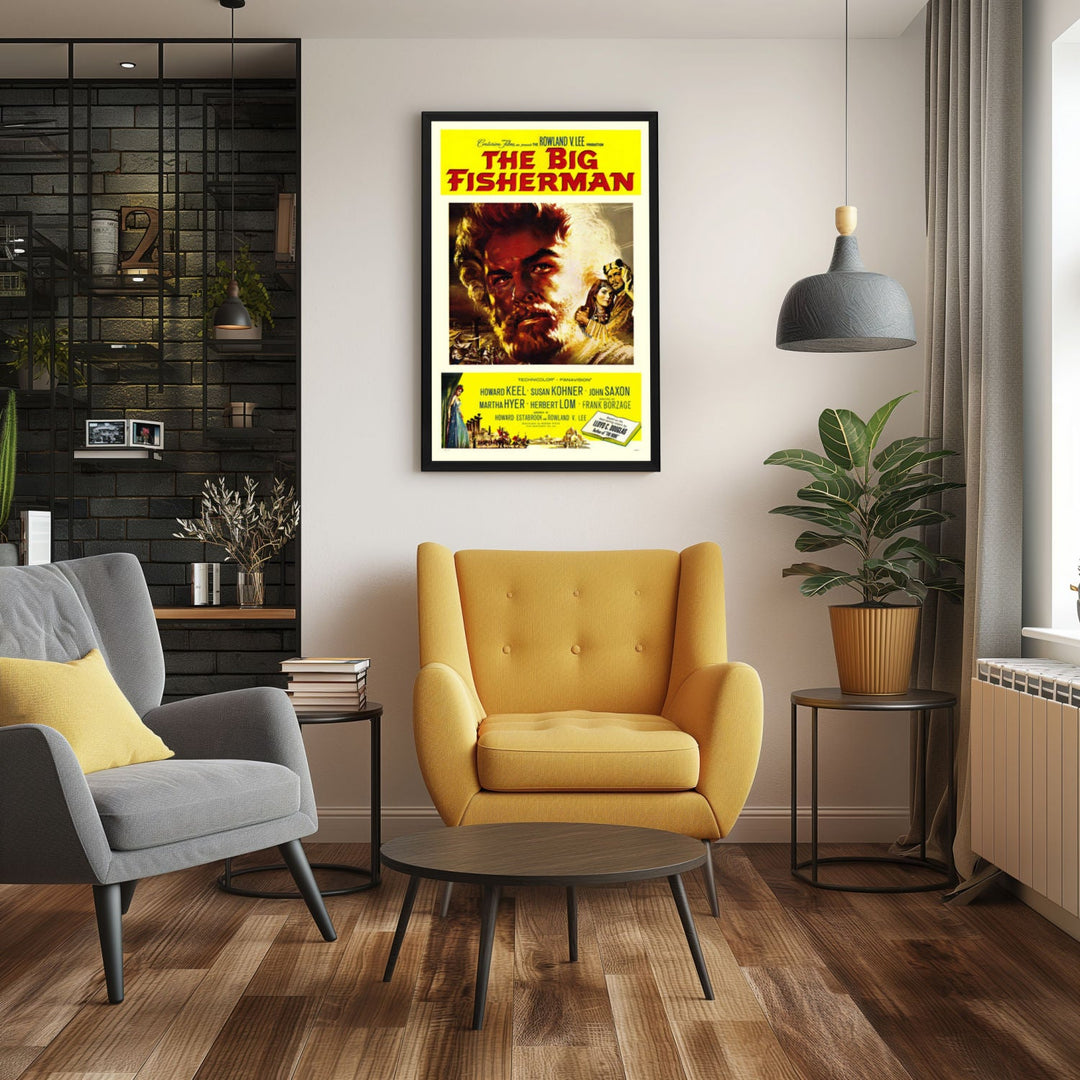 "Big Fisherman" (1959) Framed Movie Poster