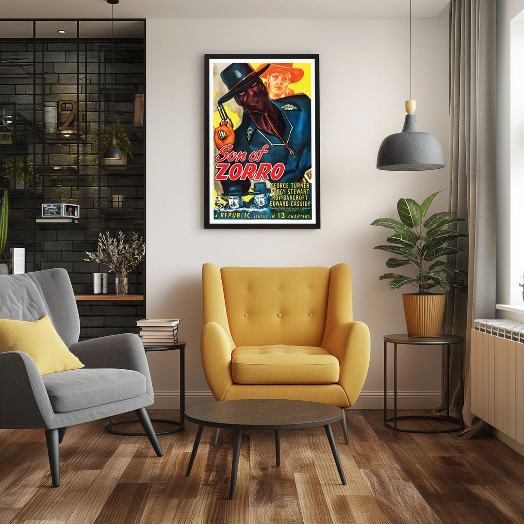 "Son Of Zorro" (1947) Framed Movie Poster