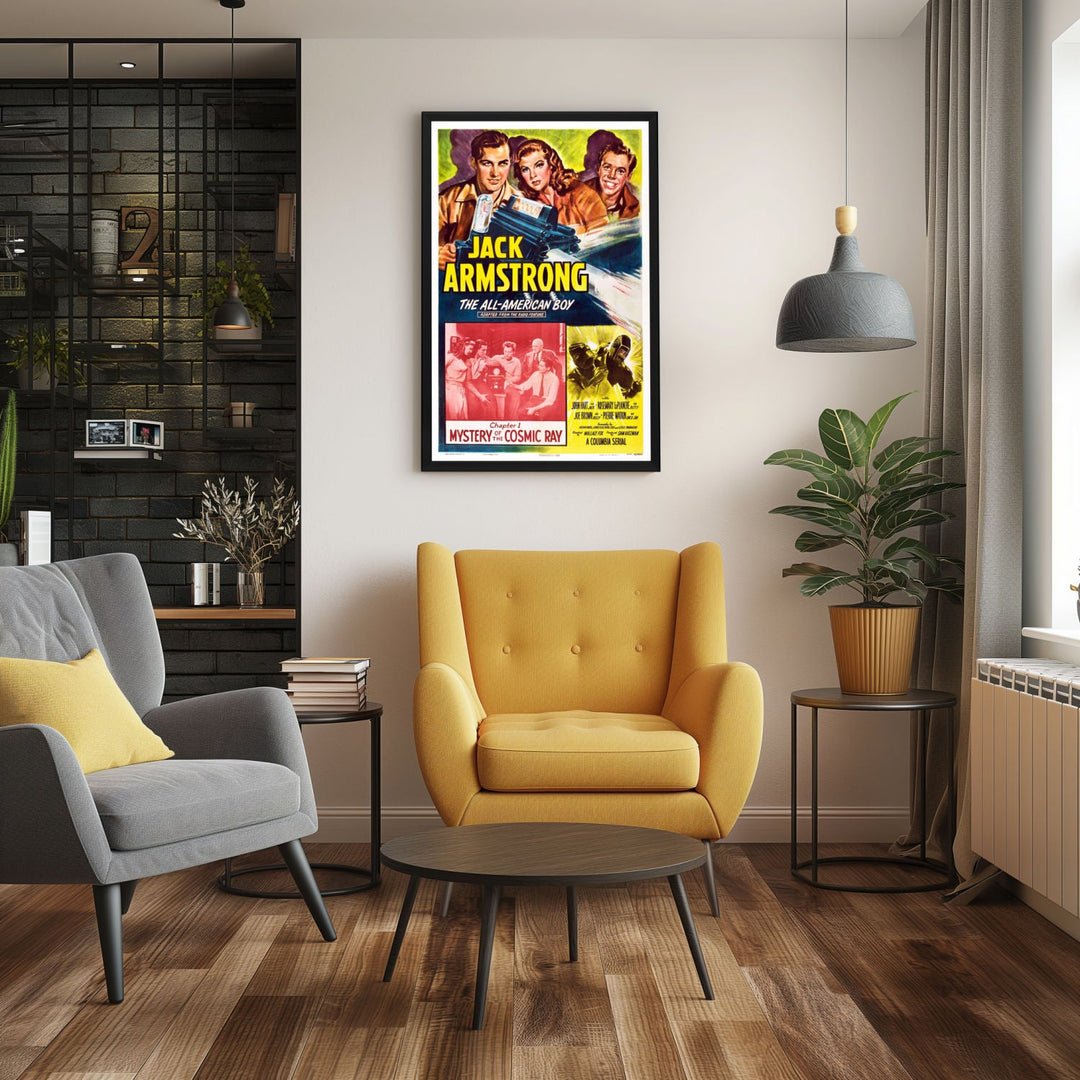 "Jack Armstrong" (1947) Framed Movie Poster