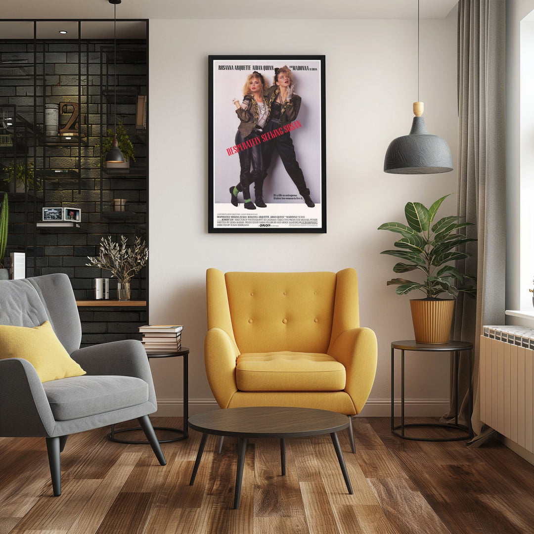 "Desperately Seeking Susan" (1985) Framed Movie Poster