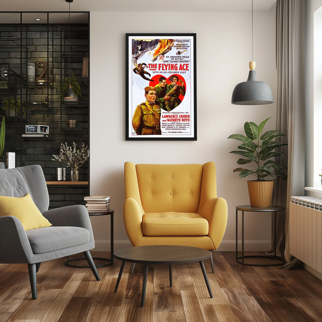 "Flying Ace" (1926) Framed Movie Poster