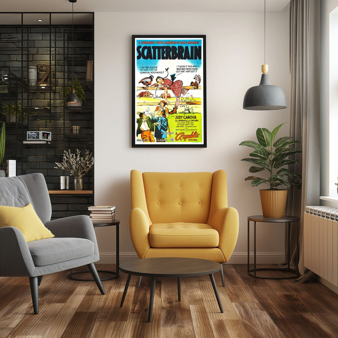 "Scatterbrain" (1940) Framed Movie Poster
