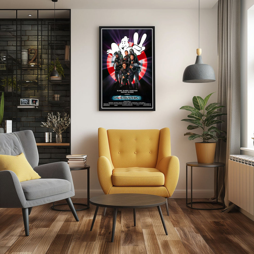 "Ghostbusters II" (1989) Framed Movie Poster