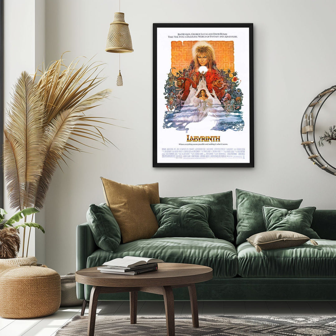 "Labyrinth" (1986) Framed Movie Poster