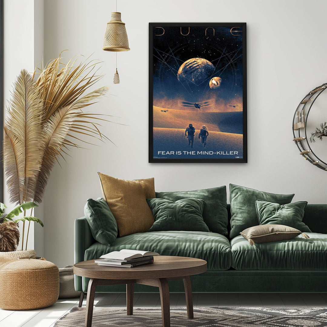 "Dune" (2021) Framed Movie Poster