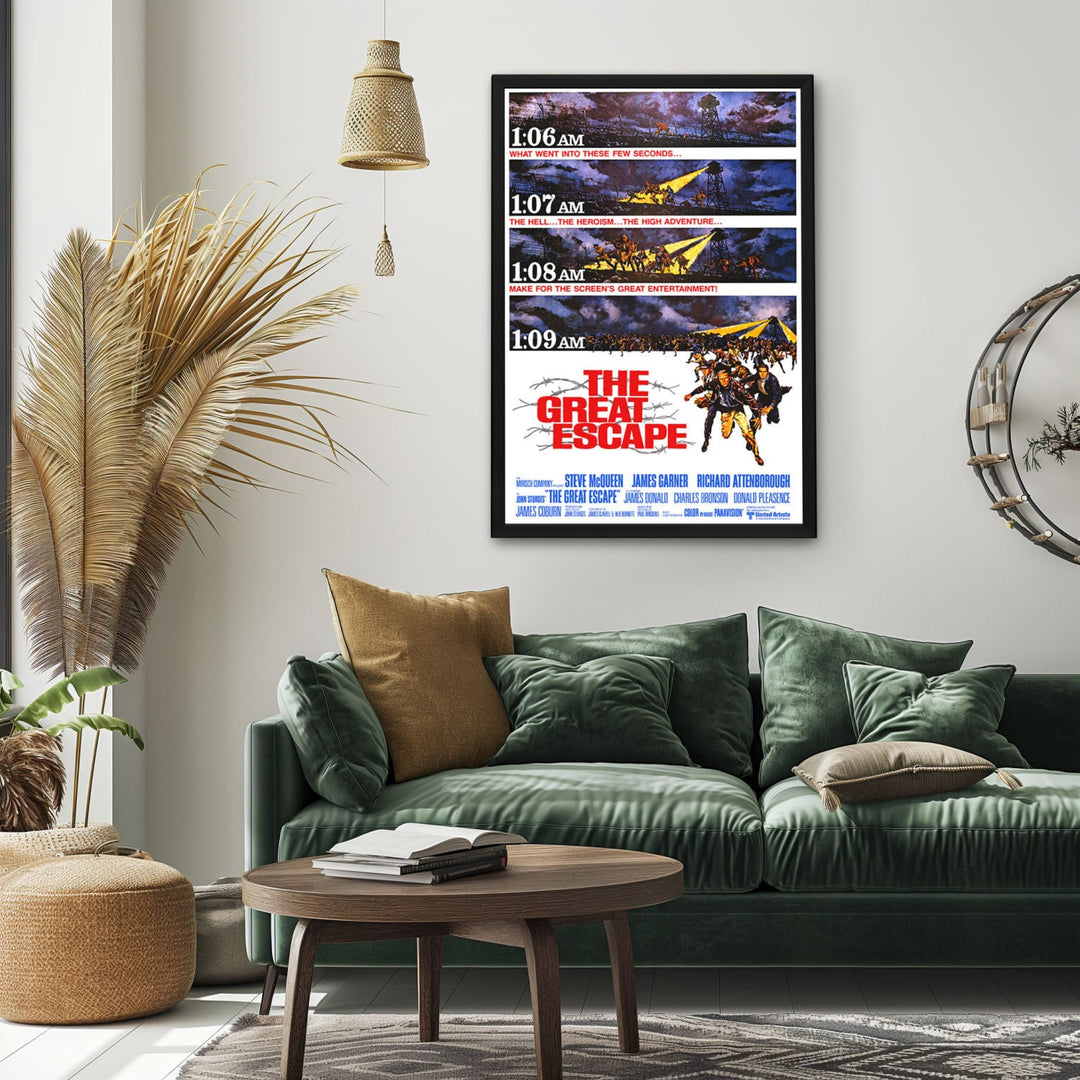 "Great Escape" (1963) Framed Movie Poster