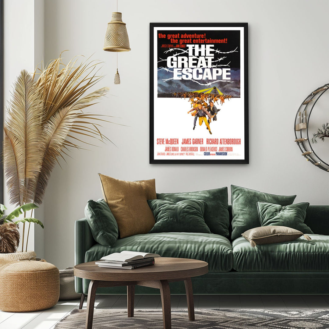 "Great Escape" (1963) Framed Movie Poster