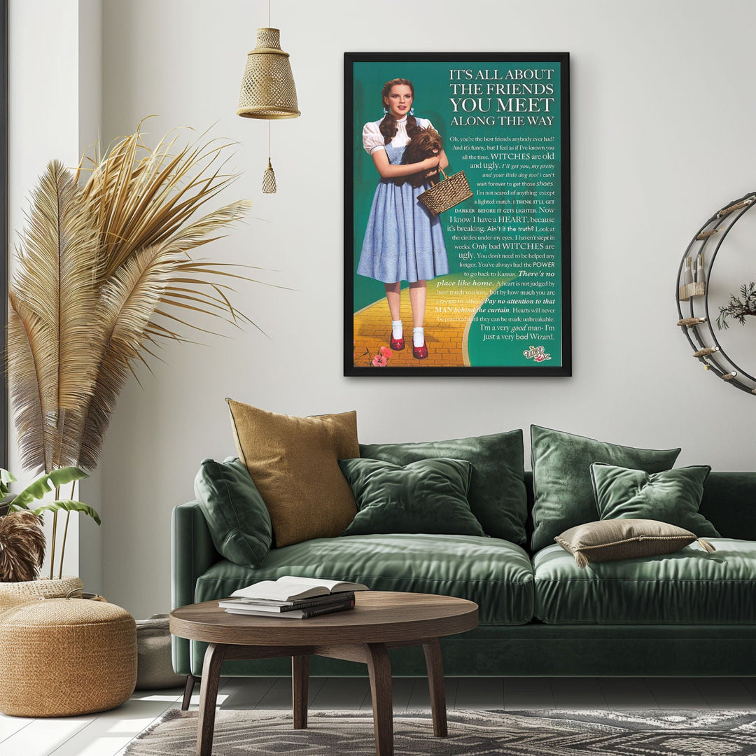 "Wizard of Oz" (1939) Framed Movie Poster