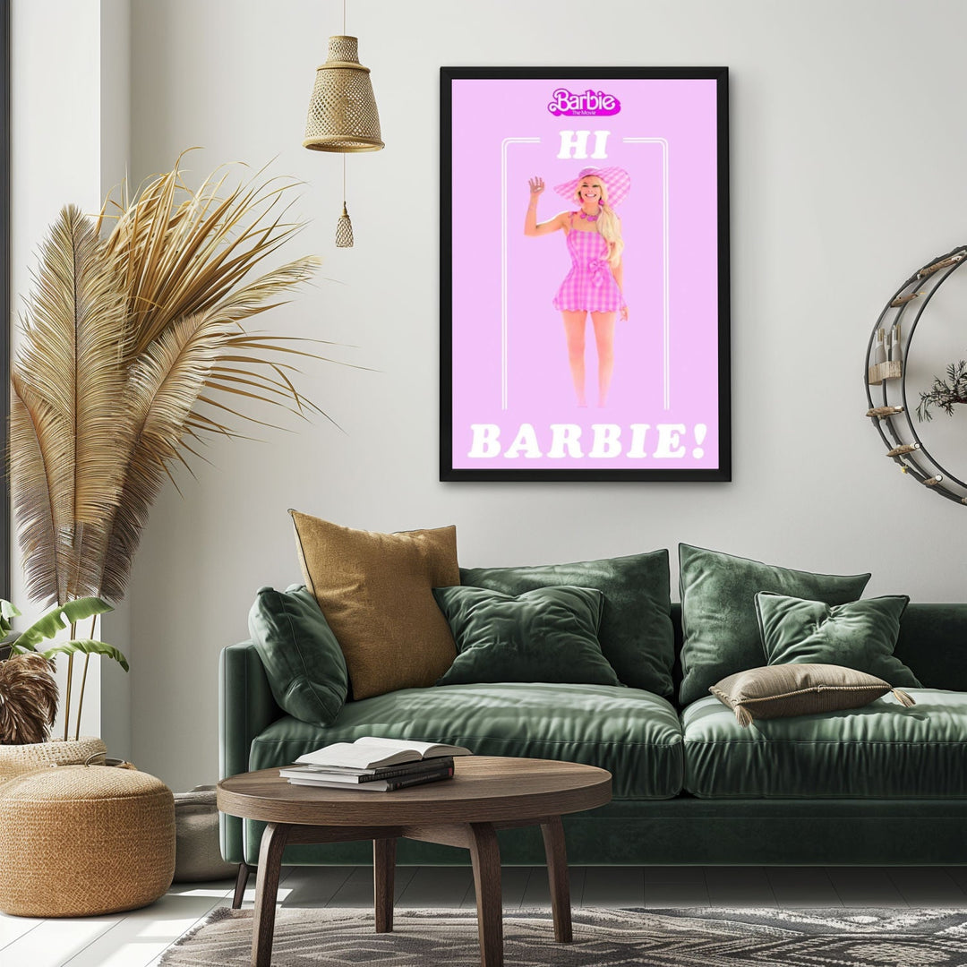 "Barbie" (2023) Framed Movie Poster