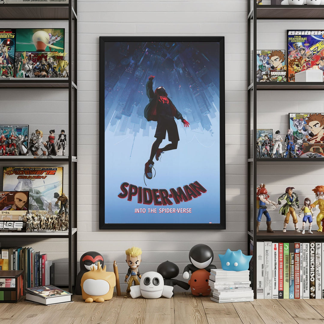 "Spider-Man: Into the Spider-Verse" (2018) Framed Movie Poster