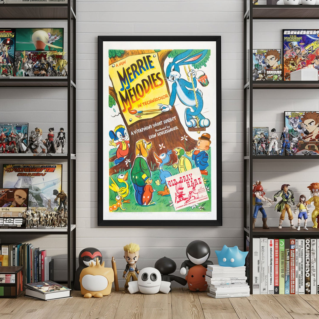 "Merrie Melodies" Framed Movie Poster