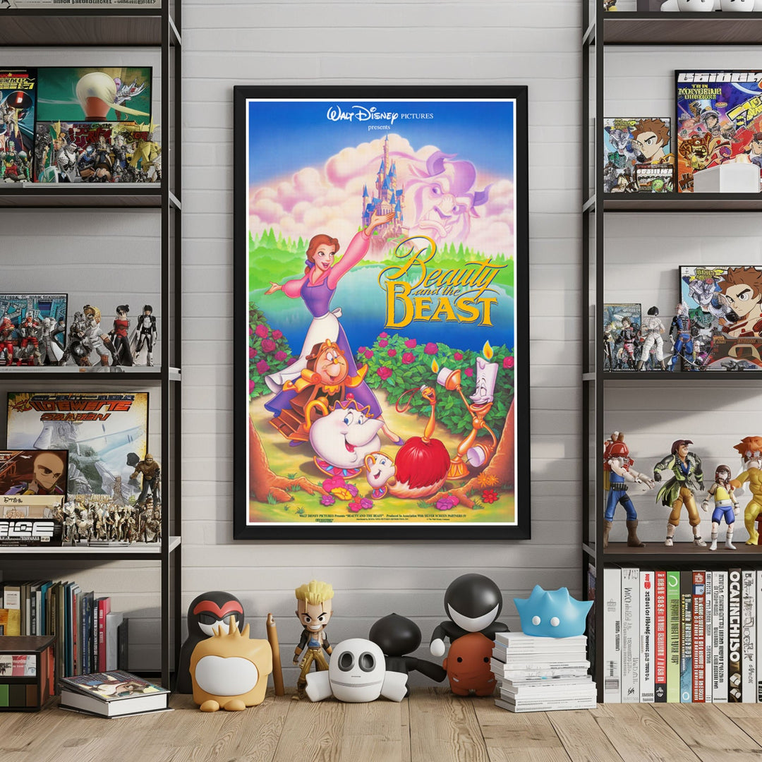 "Beauty and the Beast" Framed Movie Poster