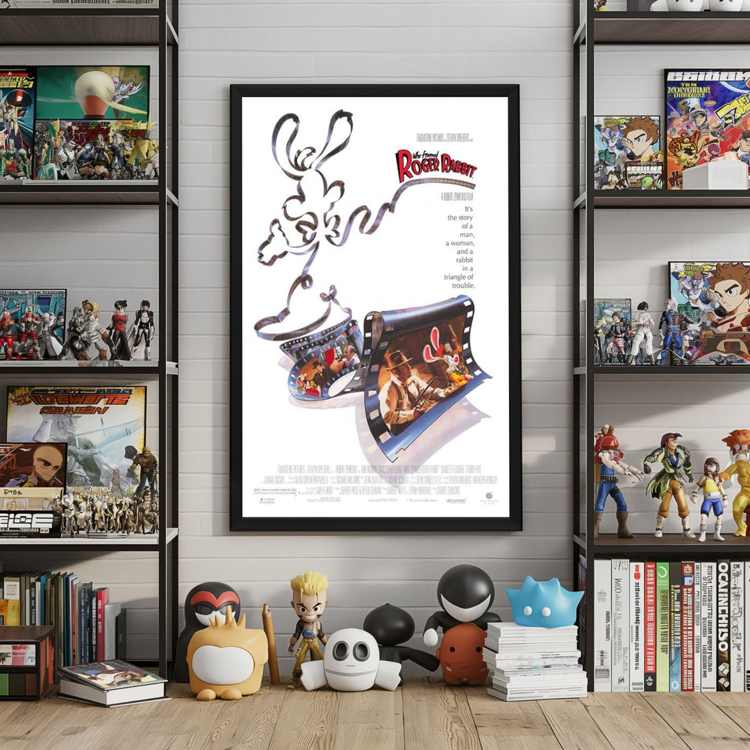 "Who Framed Roger Rabbit?" Framed Movie Poster