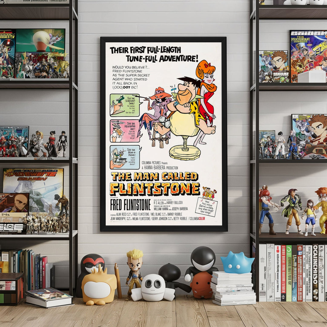 "Man Called Flintstone" (1966) Framed Movie Poster