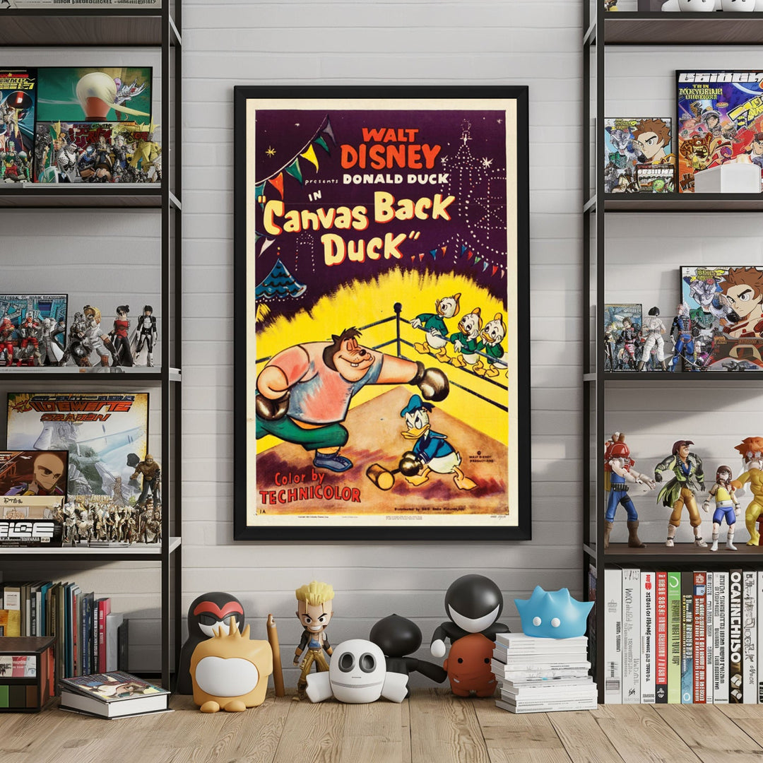"Canvas Back Duck" (1953) Framed Movie Poster