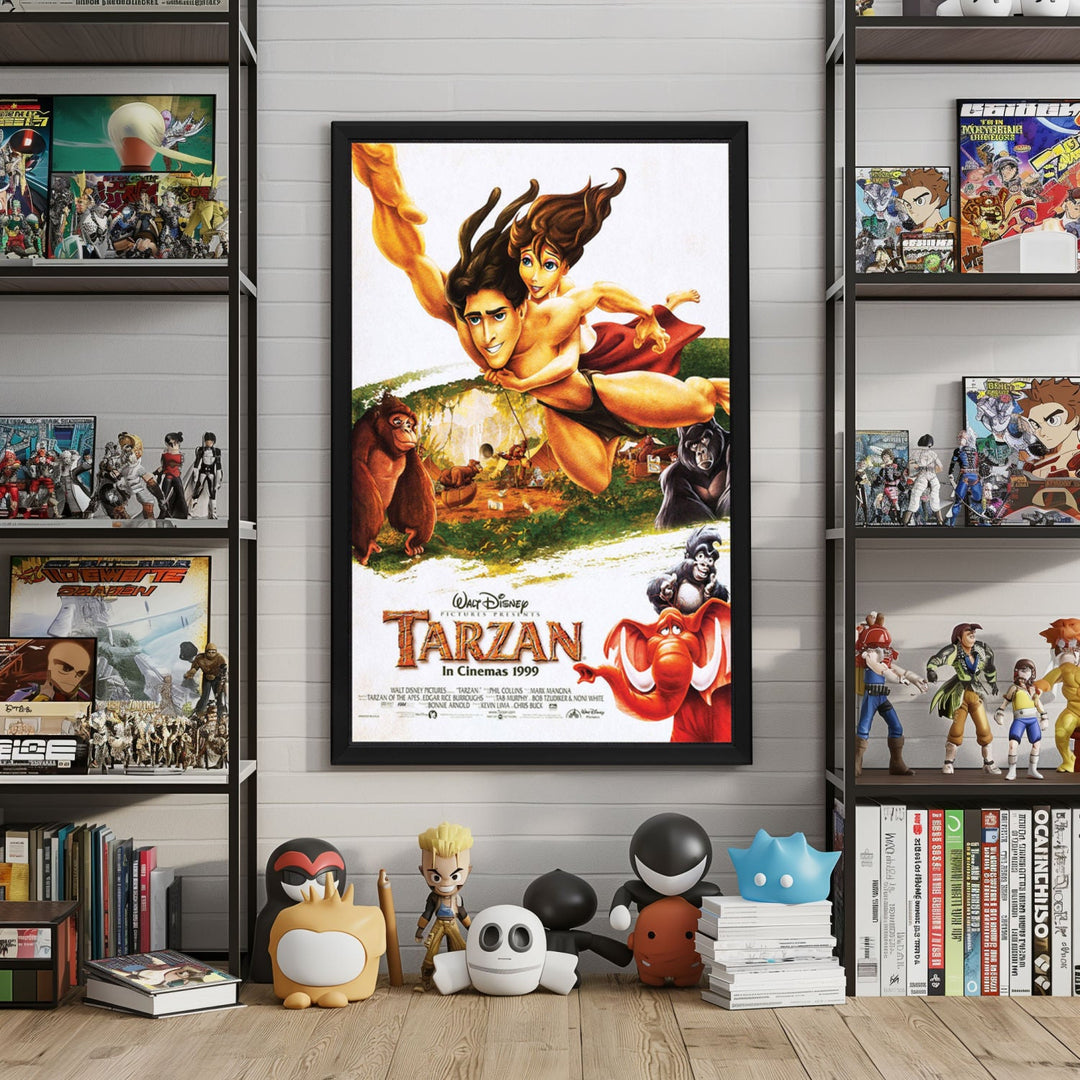 "Tarzan" (1999) Framed Movie Poster