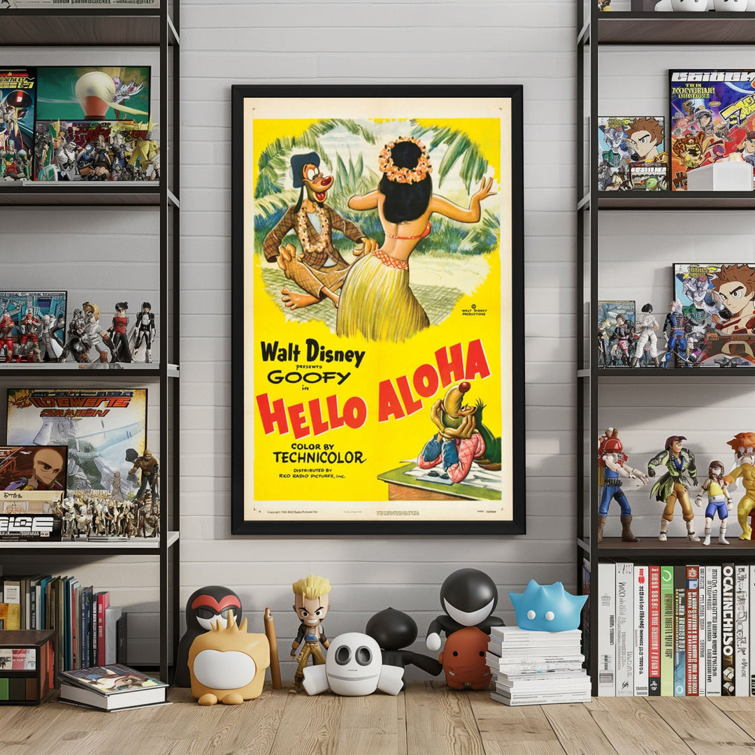 "Hello Aloha" (1952) Framed Movie Poster
