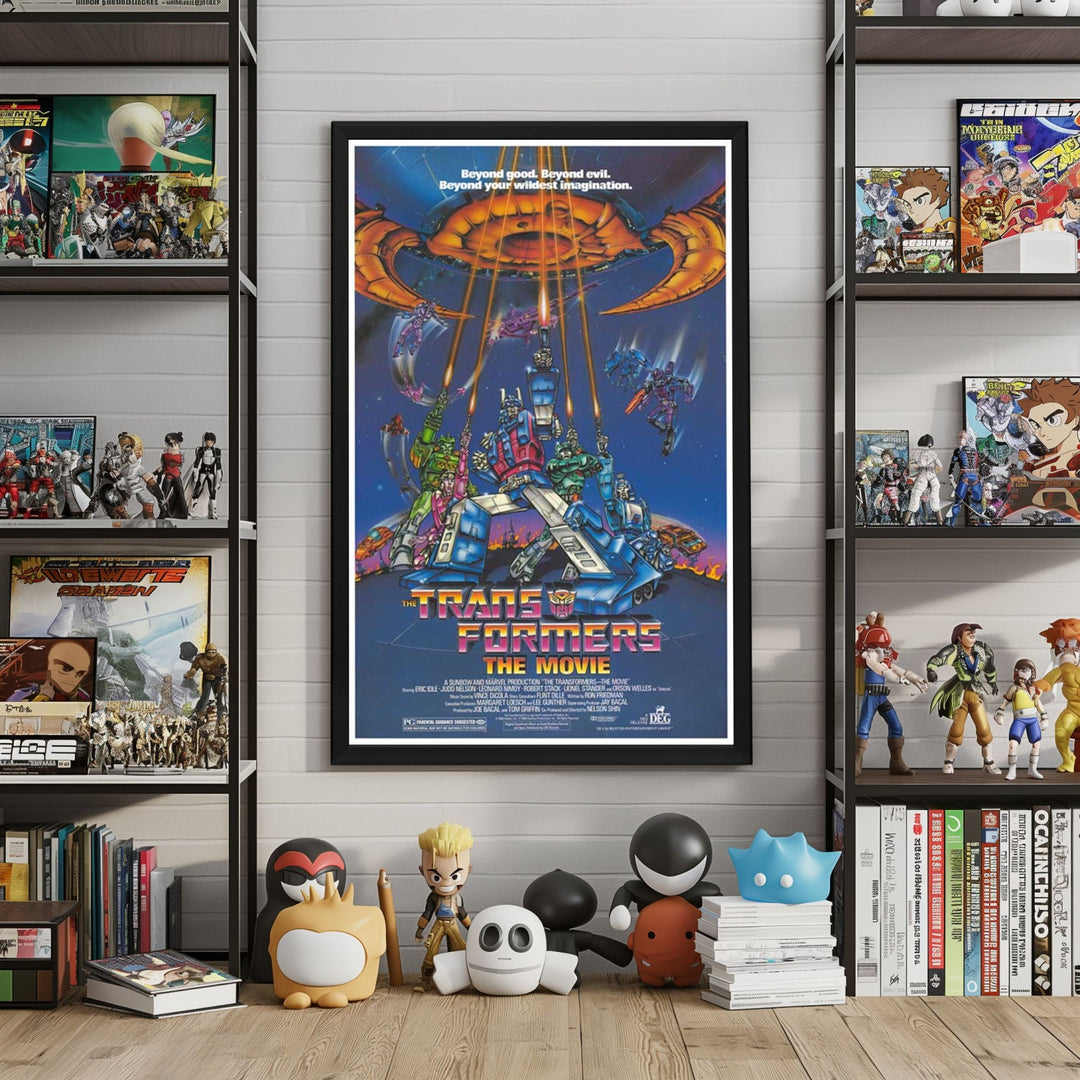 "Transformers" (1986) Framed Movie Poster