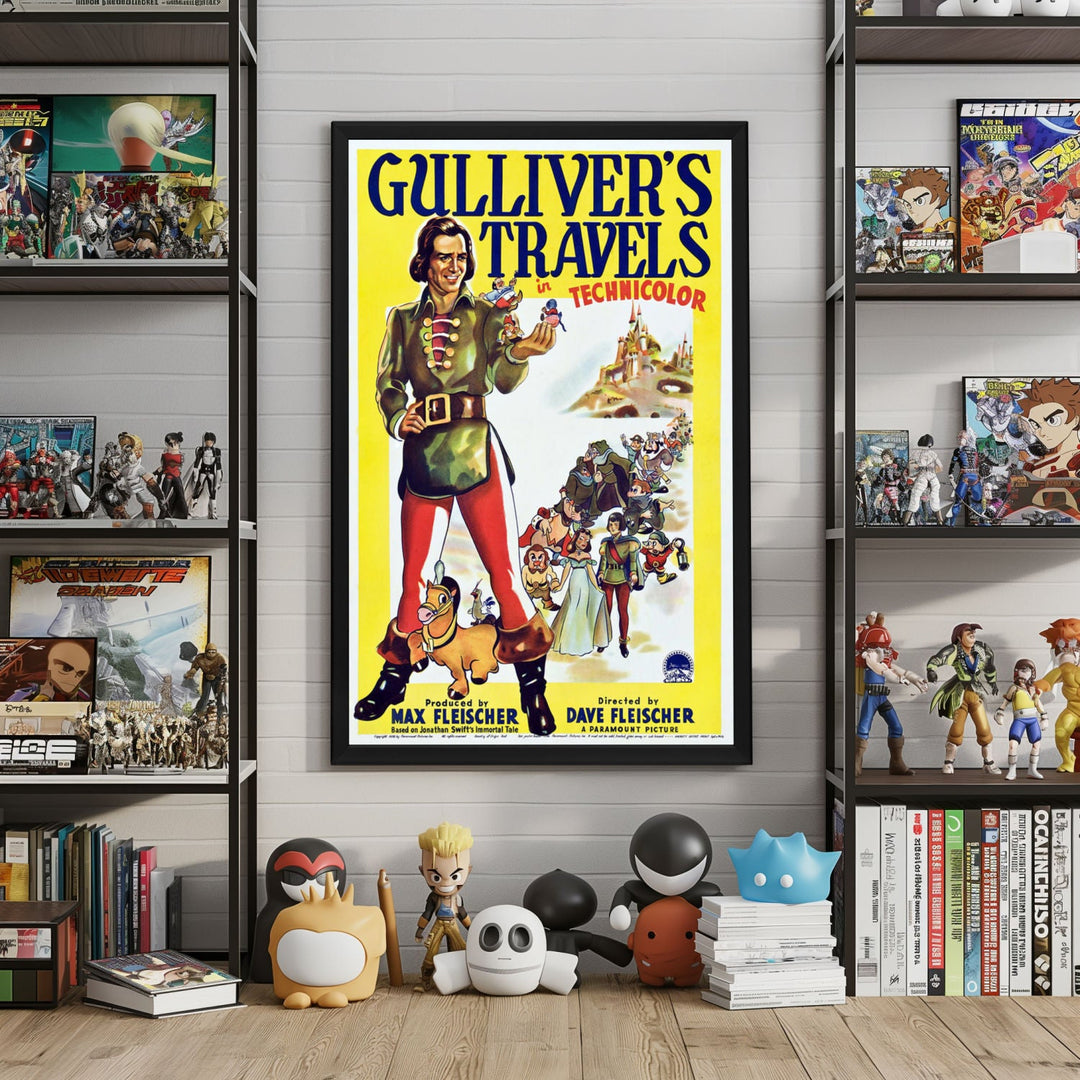 "Gulliver's Travels" (1939) Framed Movie Poster