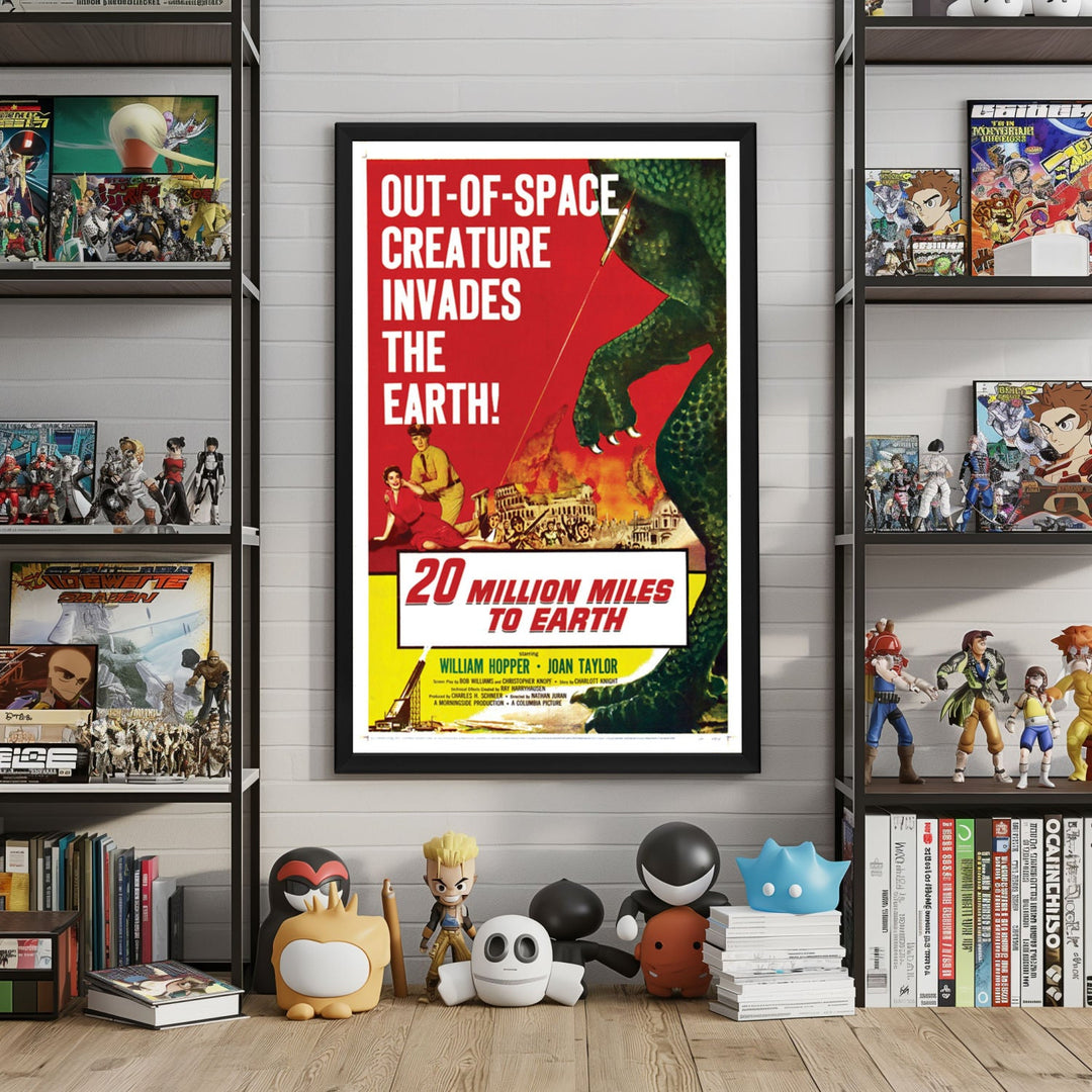 "20 Million Miles To Earth" (1957) Framed Movie Poster