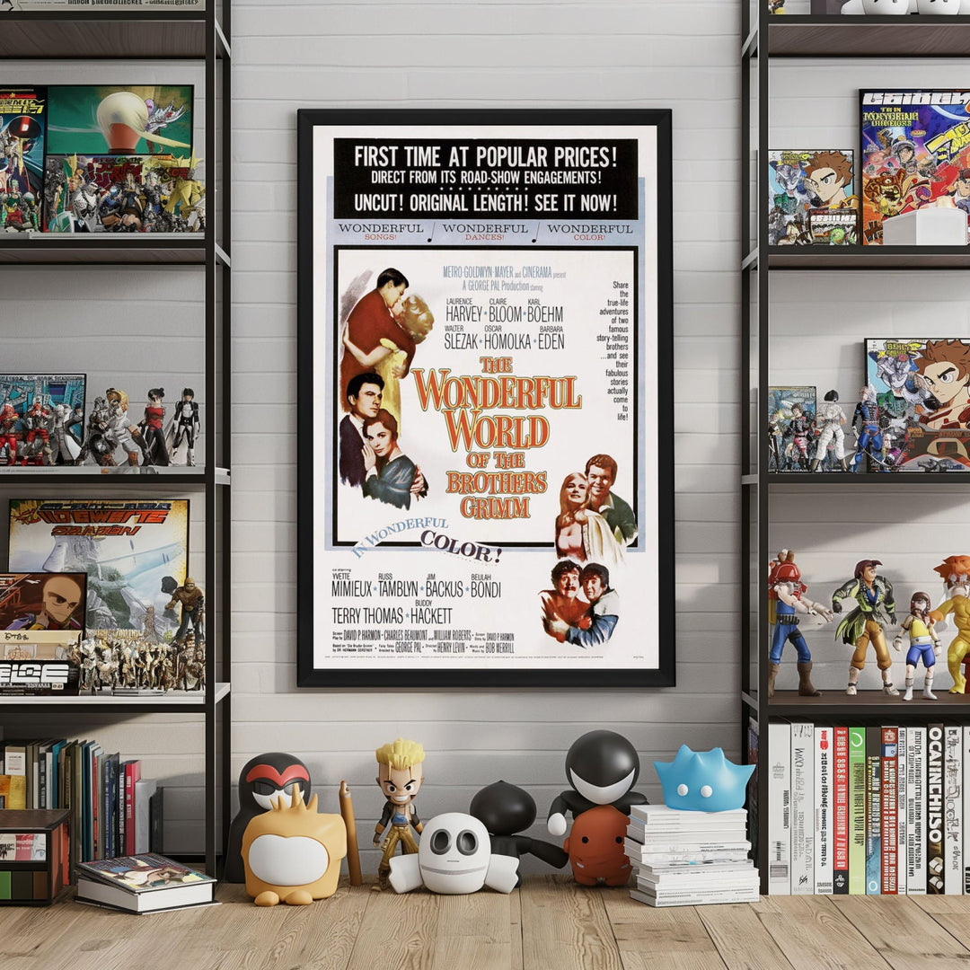 "World Of The Brothers Grimm" (1962) Framed Movie Poster
