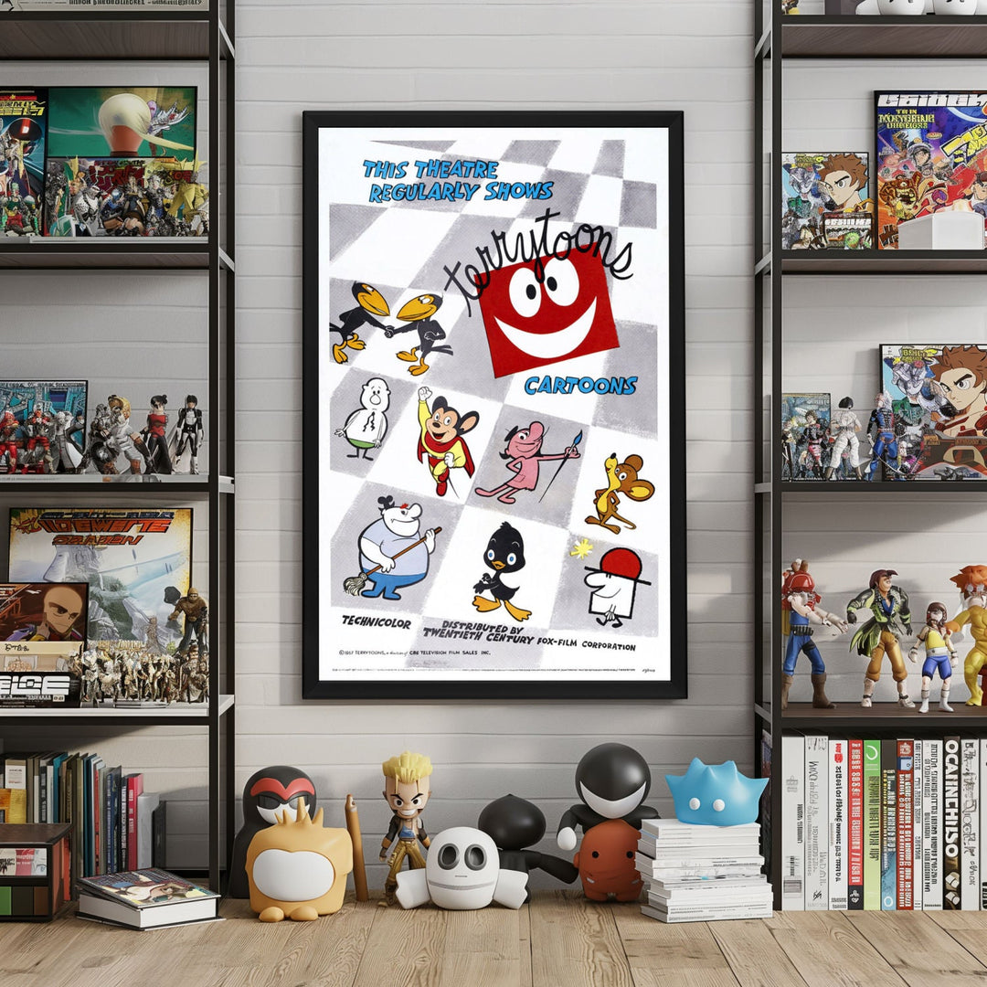"Terrytoons" Framed Movie Poster