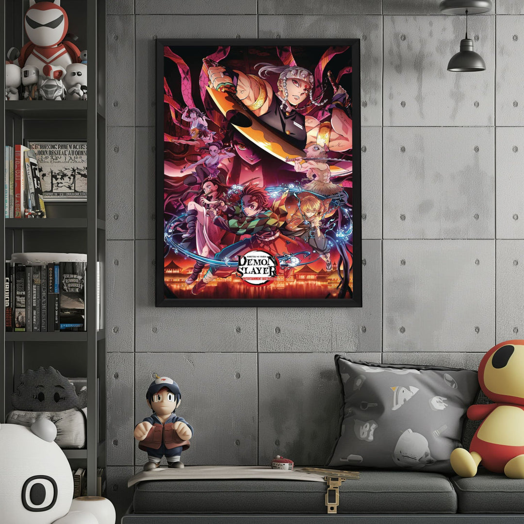 "Demon Slayer" Framed Movie Poster
